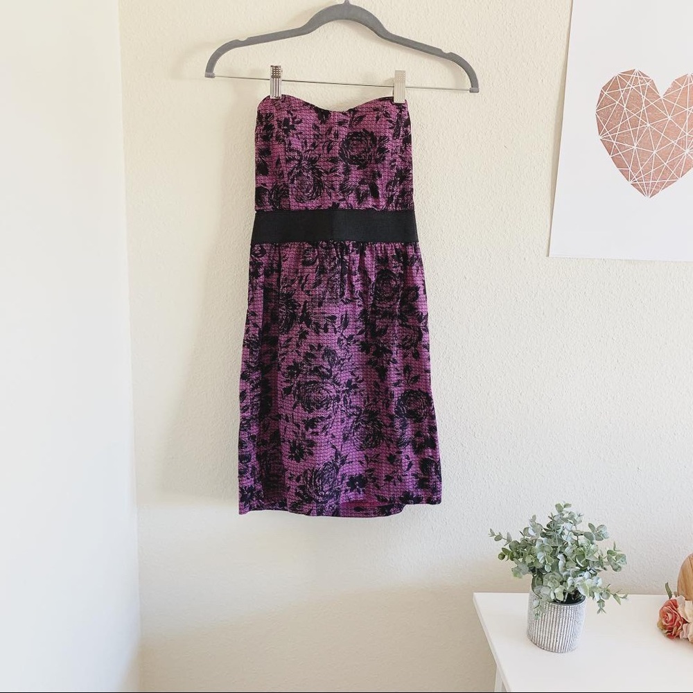Silence + Noise Strapless Dress